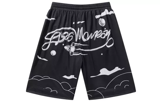 Fire Monkey Повседневные шорты унисекс FireMonkey, Черный