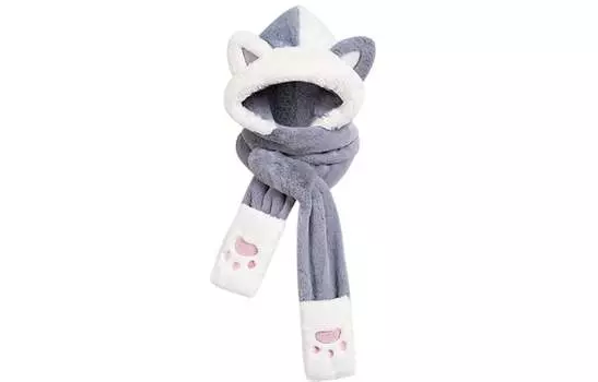 Fire Monkey Женский шарф FireMonkey, Бежевый (универсальная подарочная коробка)