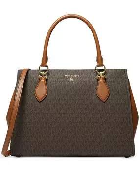 Фирменная большая сумка marilyn Michael Kors, мульти