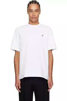 Фирменная футболка Axel Arigato, белый