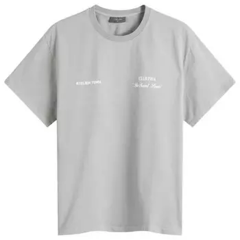 Фирменная футболка Club 1984, серый