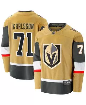Фирменная мужская футболка vegas golden knights 2020/21 alternative premier breakaway player джерси - william karlsson Fanatics