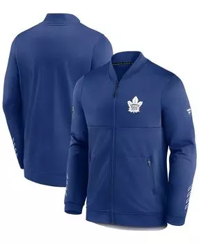 Фирменная мужская куртка toronto maple leafs locker room с молнией во всю длину Fanatics, мульти