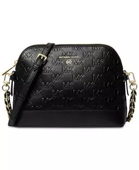 Фирменная подвеска jet set с большим куполом через плечо Michael Kors, черный