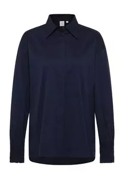 Фирменная рубашка OVERSIZE FIT ETERNA, темно-синий