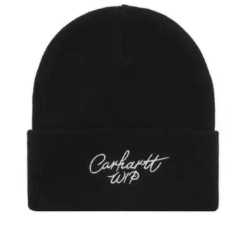 Фирменная шапочка Carhartt Wip, черный