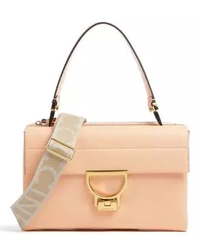 Фирменная сумка Arletti из зерненой коровьей кожи. Coccinelle, оранжевый