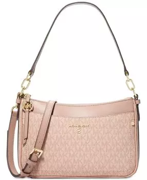 Фирменная сумка через плечо jet set charm top zip pochette Michael Kors