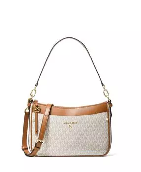 Сумка Michael Kors Signature Jet Set Charm Top Zip Pochette Shoulder, мульти