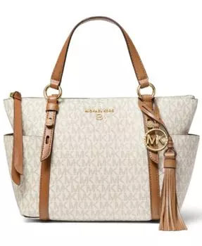 Фирменная сумка-тоут sullivan с откидным верхом на молнии Michael Kors, мульти