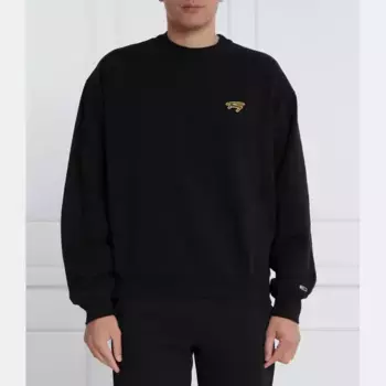 Фирменная толстовка прямого кроя прямого кроя Tommy Hilfiger, черный