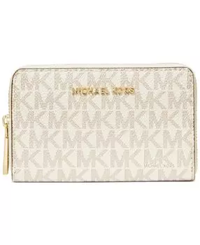 Фирменная визитница jet set с застежкой-молнией Michael Kors, мульти