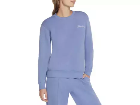 Фирменная женская толстовка skech-sweats Skechers, цвет lavender