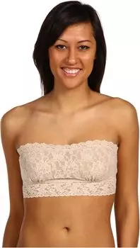 Фирменное бандо на кружевной подкладке 487102 Hanky Panky, цвет Chai