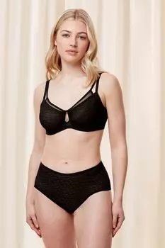 Фирменное бикини из сетки Triumph, черный