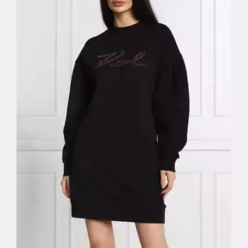 Фирменное платье Karl Lagerfeld, черный