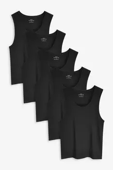 Фирменные бамбуковые жилеты Next, черный