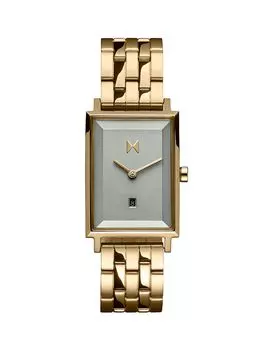 Фирменные часы с квадратным браслетом Mvmt, золотой