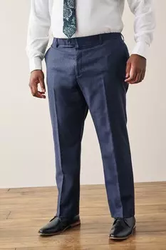 Фирменные костюмные брюки Empire Mills из 100 % шерсти Next, синий