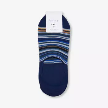 Фирменные носки из эластичного хлопка, комплект из трех штук Paul Smith, мультиколор