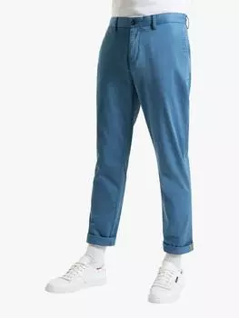 Фирменные облегающие хлопчатобумажные брюки-чинос Ben Sherman, цвет Airforce