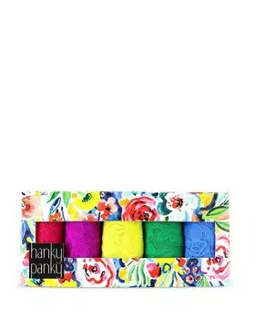 Фирменные трусики-танга с низкой посадкой, набор из 5 шт. Hanky Panky