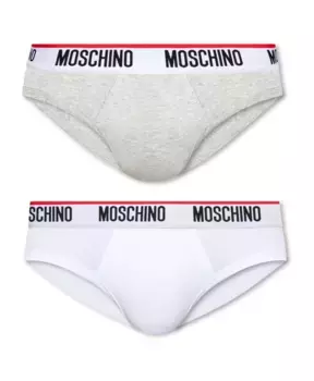 Фирменные трусы упаковка из 2 шт Moschino, белый