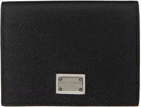 Фирменный держатель для карт из телячьей кожи Dolce&Gabbana