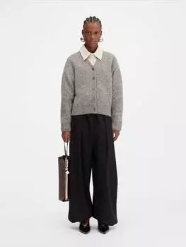 Фирменный кардиган JACQUEMUS The Jacquemus cardigan, серый