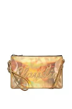 Фирменный клатч Claudia Canova, золото