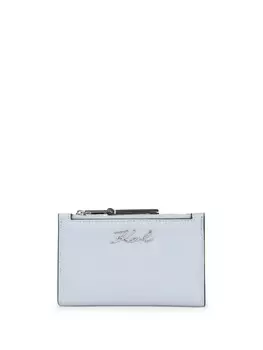 Фирменный кошелек Karl Lagerfeld, синий
