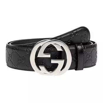 Фирменный кожаный ремень GUCCI