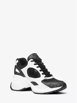 Фирменный логотип Zuma Empire и кроссовки с сеткой Michael Kors, черный