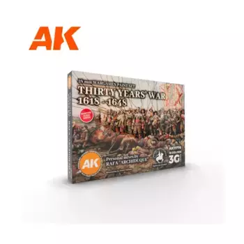Фирменный набор - Рафа «Архидук, Тридцатилетняя война 1618-1648 гг.», 3rd Gen Acrylic Paint Sets