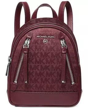 Фирменный очень маленький трансформируемый рюкзак-мессенджер brooklyn Michael Kors