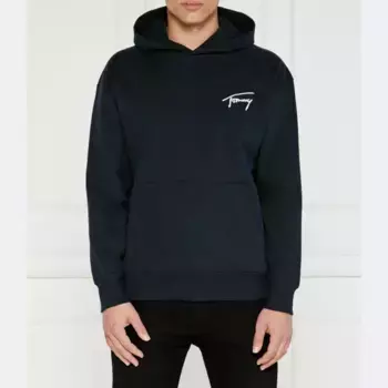 Фирменный свитшот свободного кроя Tommy Hilfiger, синий