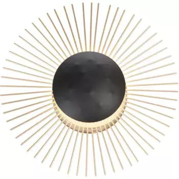 FISCHER & HONSEL Настенный светильник «Варрас», 1 лампочка, источник света Светодиодный модуль | Светодиод прочно интегрирован, долговечный светодиод, цвет sandschwarz