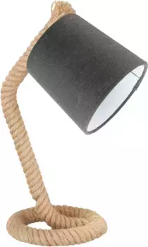 FISCHER & HONSEL Настольная лампа "Яра", 1 лампочка, лампочка E27 | без лампочек Высота: 37,50 см., цвет sand