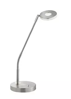 Fischer & Honsel Светодиодная настольная лампа DENT серебро 60см Fischer & Honsel Leuchten