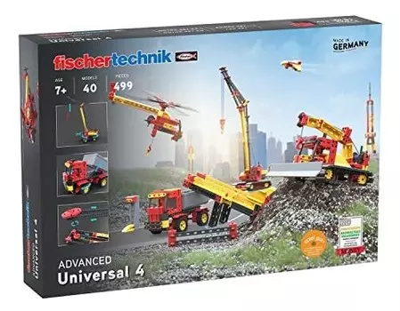Fischertechnik 548885 Расширенный универсальный набор для детей от 4 до 7 лет, многоцветный Funko POP!