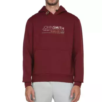 Fisgo John Smith мужской свитшот, цвет Burdeos