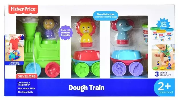 Fisher Price, фигурки соковыжималок для поезда Play-Doh