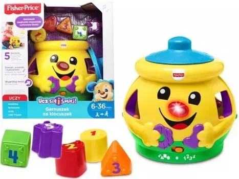 Fisher-Price, Интерактивная игрушка, Блок-горшок Fisher Price