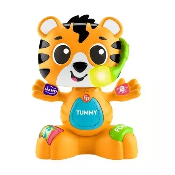 Fisher-Price Link Squad Tigger Танцы и обучение Развивающая игрушка Версия на польском языке Mattel