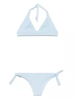 Fisico бикини с цветочным узором, синий