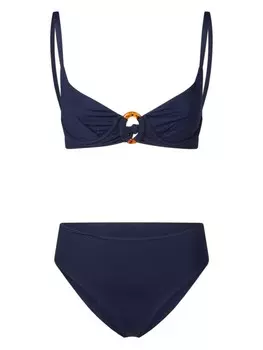 Fisico бикини с кольцевой деталью, синий