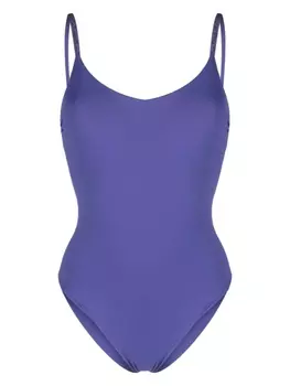 Fisico купальник без рукавов с логотипом, фиолетовый