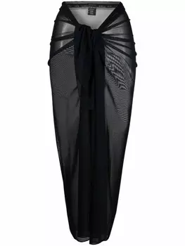 Fisico прозрачный саронг, черный