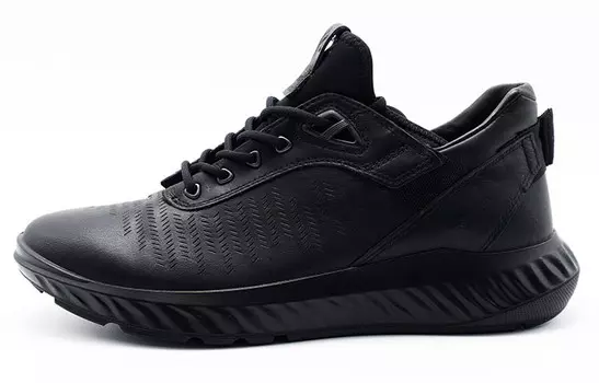 Fit For Action Men"s Casual Men Low-top Black Ecco