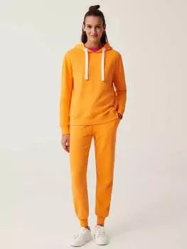 Фитнес-Джоггеры из флиса с кулиской Ovs, цвет orange